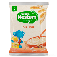 Nestle Nestum - Cereales junior, 3 cereales, trigo, maíz y arroz, hechos  para niños pequeños de 12 meses, recipiente de 14.1 onzas (paquete de 1)