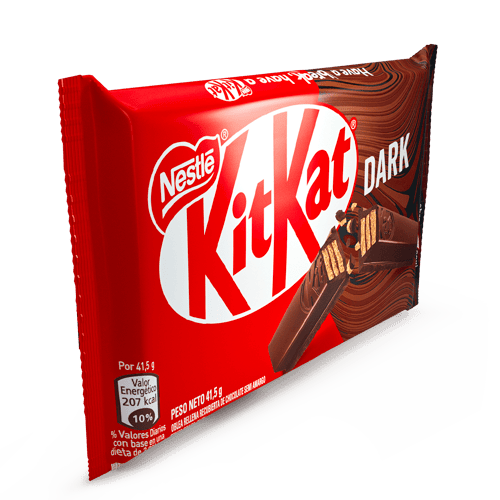 KIT KAT® Wafer rellena con cacao cubierta de chocolate oscuro 41.5g
