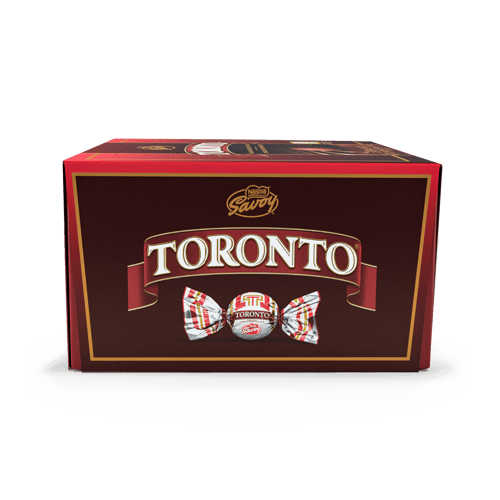 TORONTO® Avellanas Cubiertas con Chocolate Display 324 g