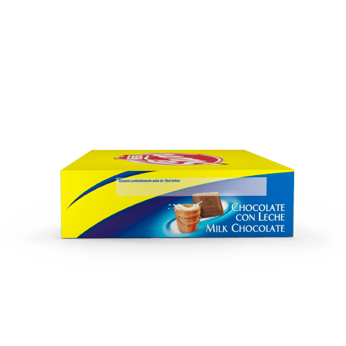 SAVOY® Chocolate con Leche Display 9 Unidades de 70 g
