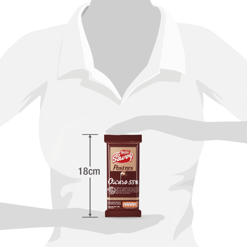 SAVOY® Chocolate de Postres 55% Cacao 200 g