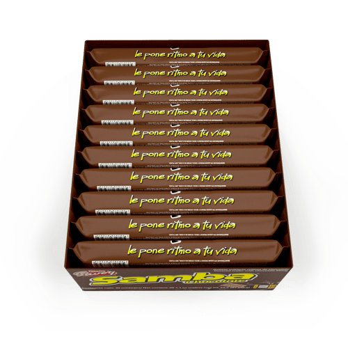 SAMBA® Wafer con Relleno Sabor a Chocolate Cubierto de Chocolate Display 20 Unidades de 32 g