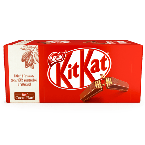 KIT KAT® Oblea Dulce Rellena con Cacao Recubierta con Chocolate con Leche Display 24 Unidades de 41,5 g