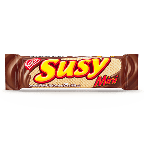SUSY® Mini Galleta Rellena de Crema Sabor a Chocolate 25 g
