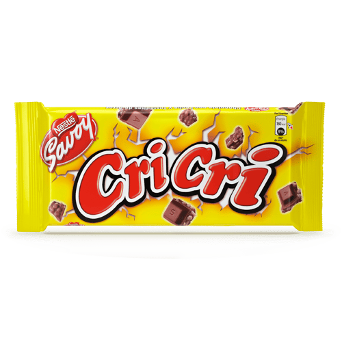 CRI CRI® Chocolate con Leche y Tostaditas de Arroz 123 g