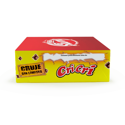 CRI CRI® Chocolate con Leche y Tostaditas de Arroz Display 12 Unidades de 27 g CRI CRI® Chocolate con Leche y Tostaditas de Arroz Display 12 Unidades de 27 g