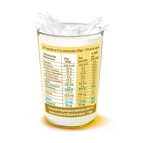 CANPROLAC® Forticrece™ Alimento Lácteo en Polvo Enriquecido 800 g