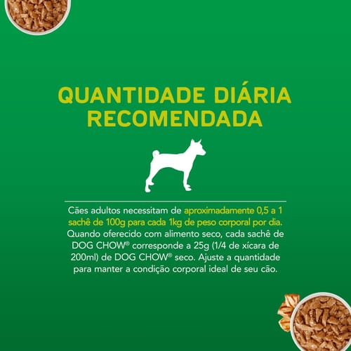 Dog Chow® Alimento húmedo para Perros Adultos Todos los tamaños con Pollo 100g