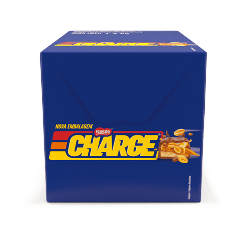 CHARGE® Bombón Relleno con Maní Caramelizado Display 30 Unidades de 40 g