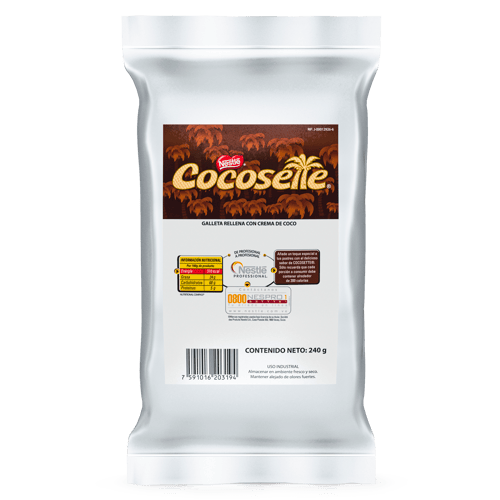 COCOSETTE® Troceado Wafer Relleno de Crema de Coco 240 g