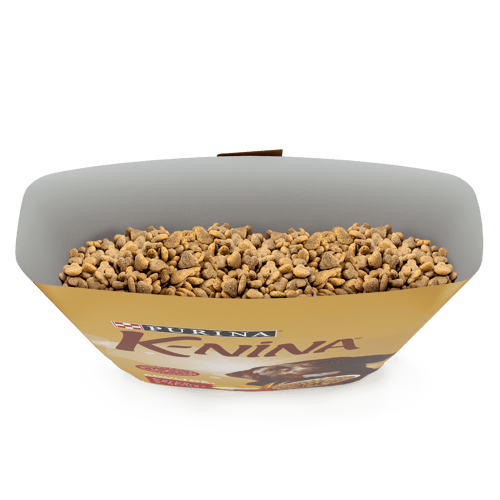 K-NINA® Alimento para Perros Adultos Sabor a Carne, Cereal y Arroz 1 kg