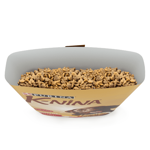 K-NINA® Alimento para Perros Adultos Sabor a Carne, Cereal y Arroz 2 kg