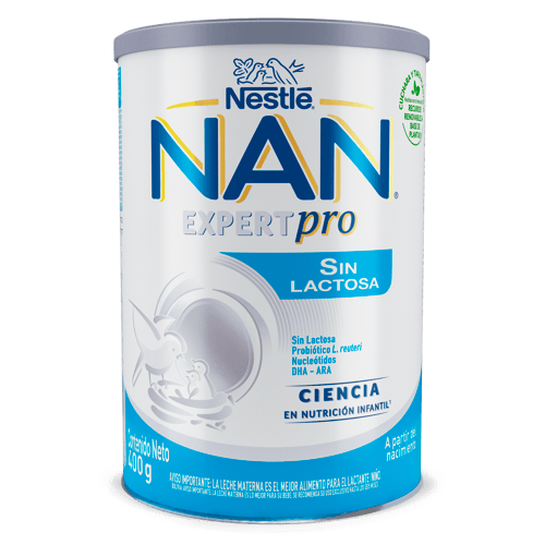 NAN® ExpertPro Fórmula Infantil en Polvo Sin Lactosa para Lactantes desde el Nacimiento 400 g