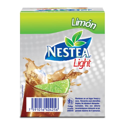 NESTEA® Limón Light Bebida en Polvo Display 10 Sobres de 55 g