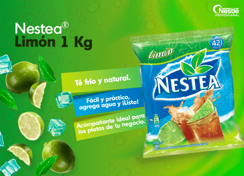 NESTEA® Limón Bebida en Polvo Display 12 Sobres de 90 g NESTEA® Limón Bebida en Polvo Display 12 Sobres de 90 g