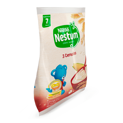 NESTUM® Cereal Infantil de 3 Cereales Enriquecido 225g