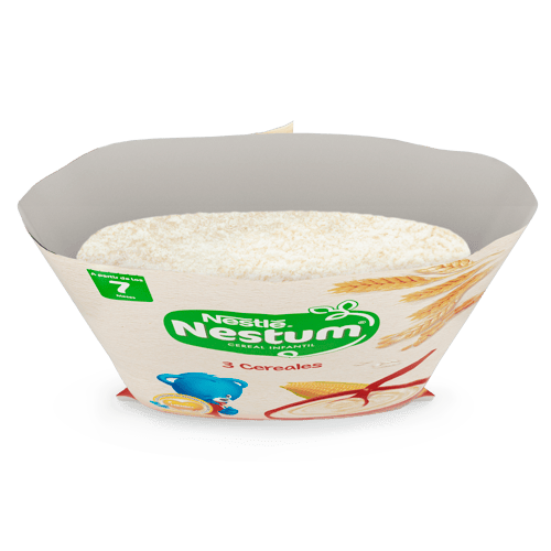 NESTUM® Cereal Infantil de 3 Cereales Enriquecido con Vitaminas y Minerales 225 g