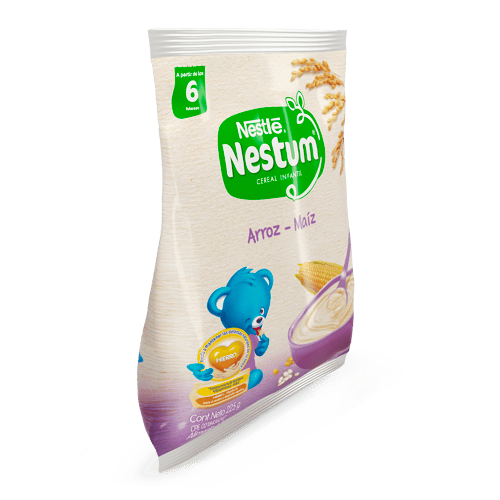 NESTUM® Cereal Infantil de Arroz Maíz Enriquecido con Vitaminas y Minerales 225 g