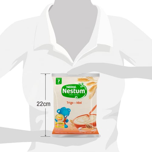 NESTUM® Cereal Infantil de Trigo Miel Enriquecido con Vitaminas y Minerales 225 g