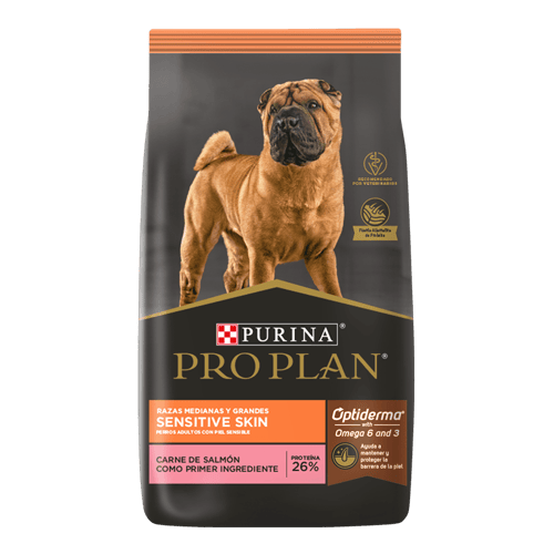 PRO PLAN® Sensitive Skin Alimento para Perros Adultos de Razas Medianas y Grandes 3 kg