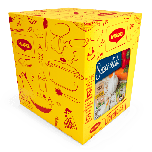MAGGI® Sazonatodo Mezcla para Condimentar Display 15 Sobres de 35 g