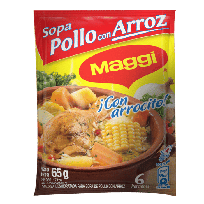Maggi Sopa De Pollo Con Arroz 65g